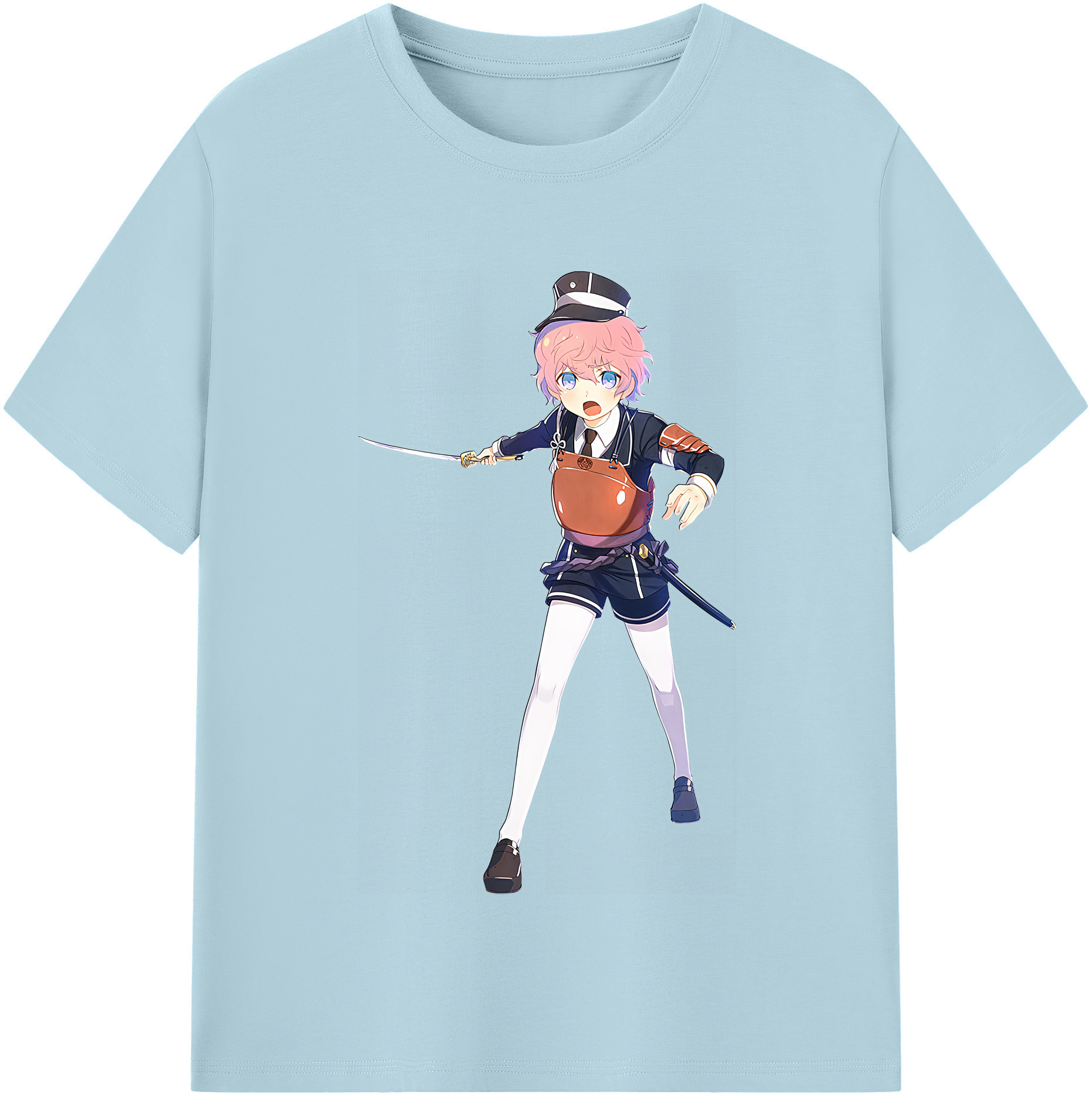 （画像用） 刀剣乱舞 Touken Ranbu 綿100％半袖Tシャツ（フロントプリント）